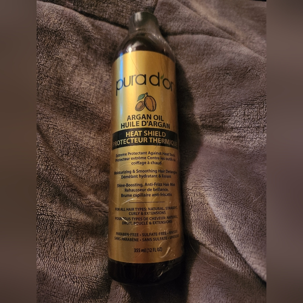 NWOT Pura D'or Argon Oil Heat Sheild